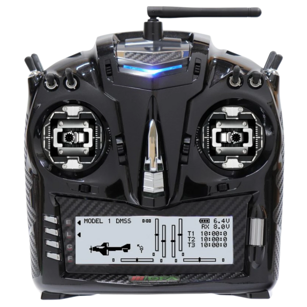 JR PROPO T44 SE Transmitter Radio w/ CNC Gimbals - Program Mixing, DMS